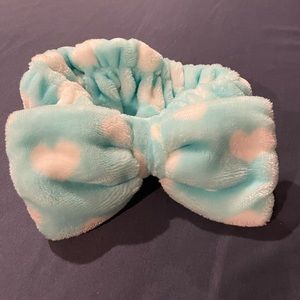 DONATED - Turquoise Fleece Spa Headband